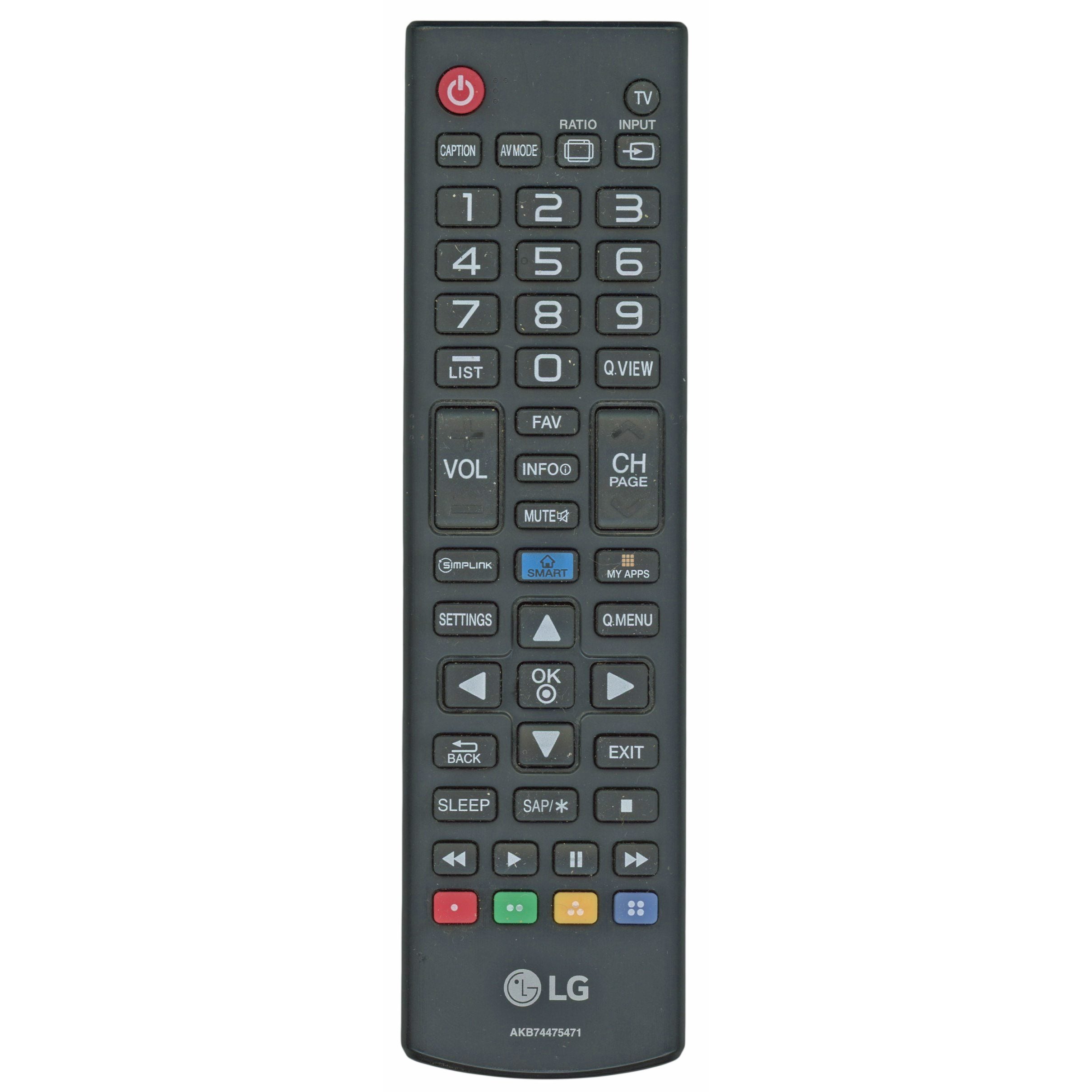 Télécommande pour téléviseur LG AKB74475471