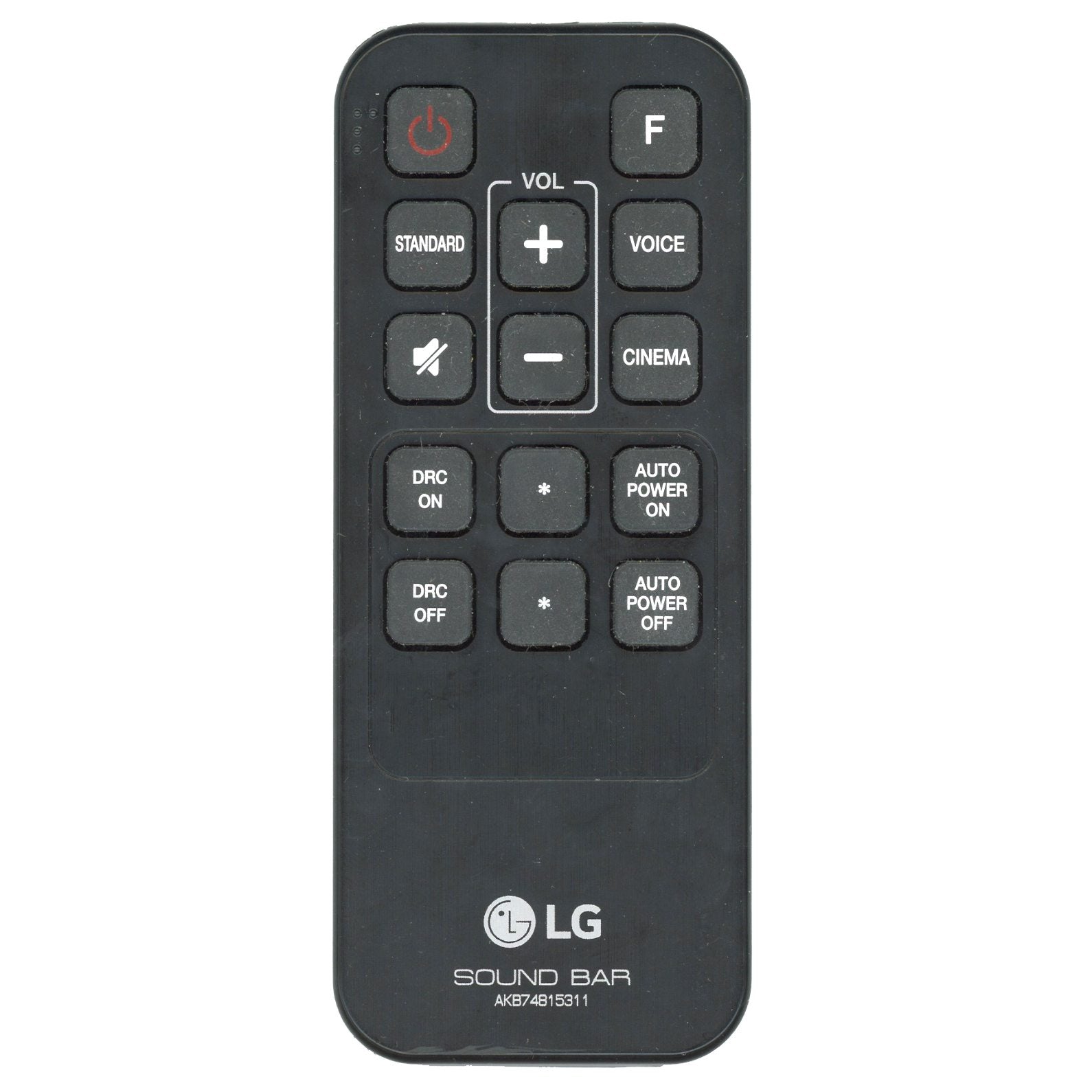 Télécommande pour barre de son LG AKB74815311