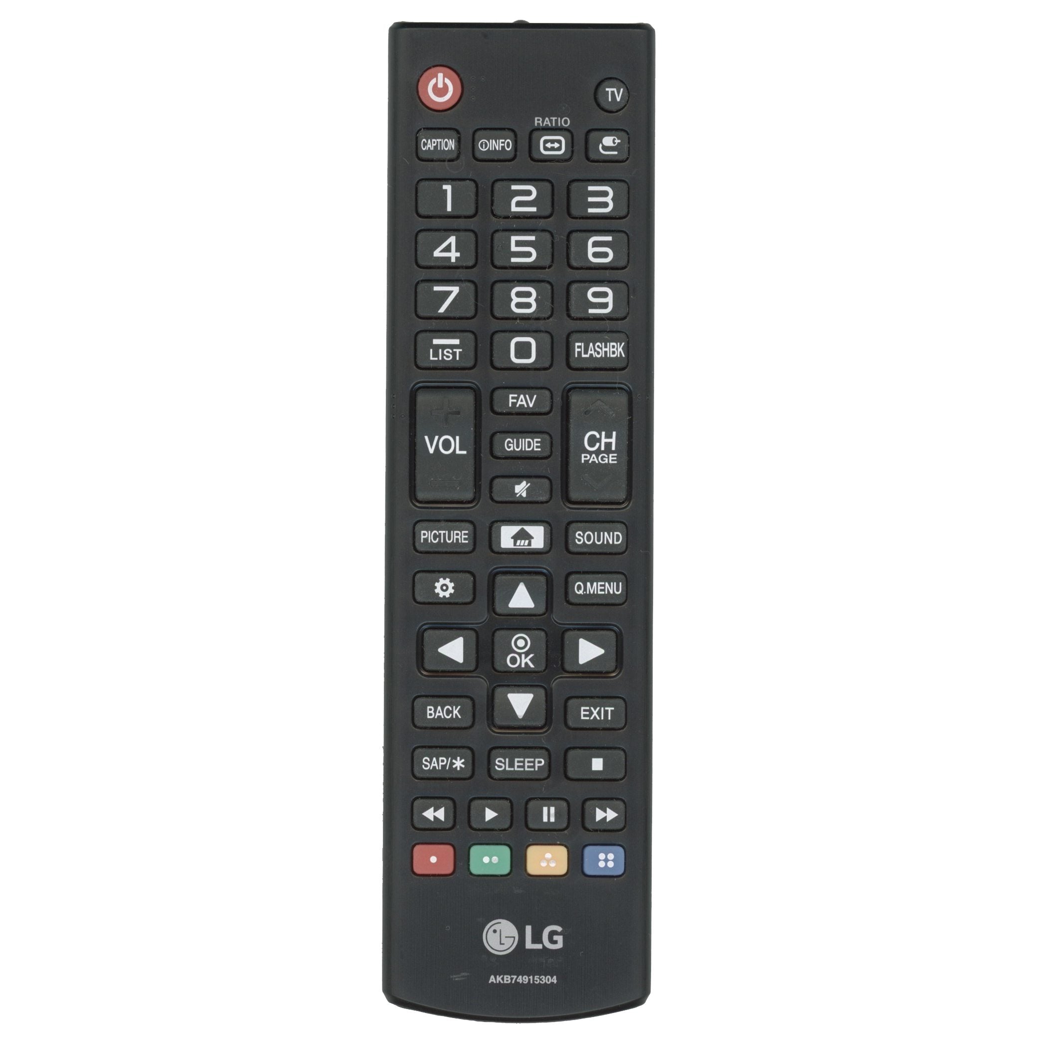 Control remoto para televisor LG AKB74915304