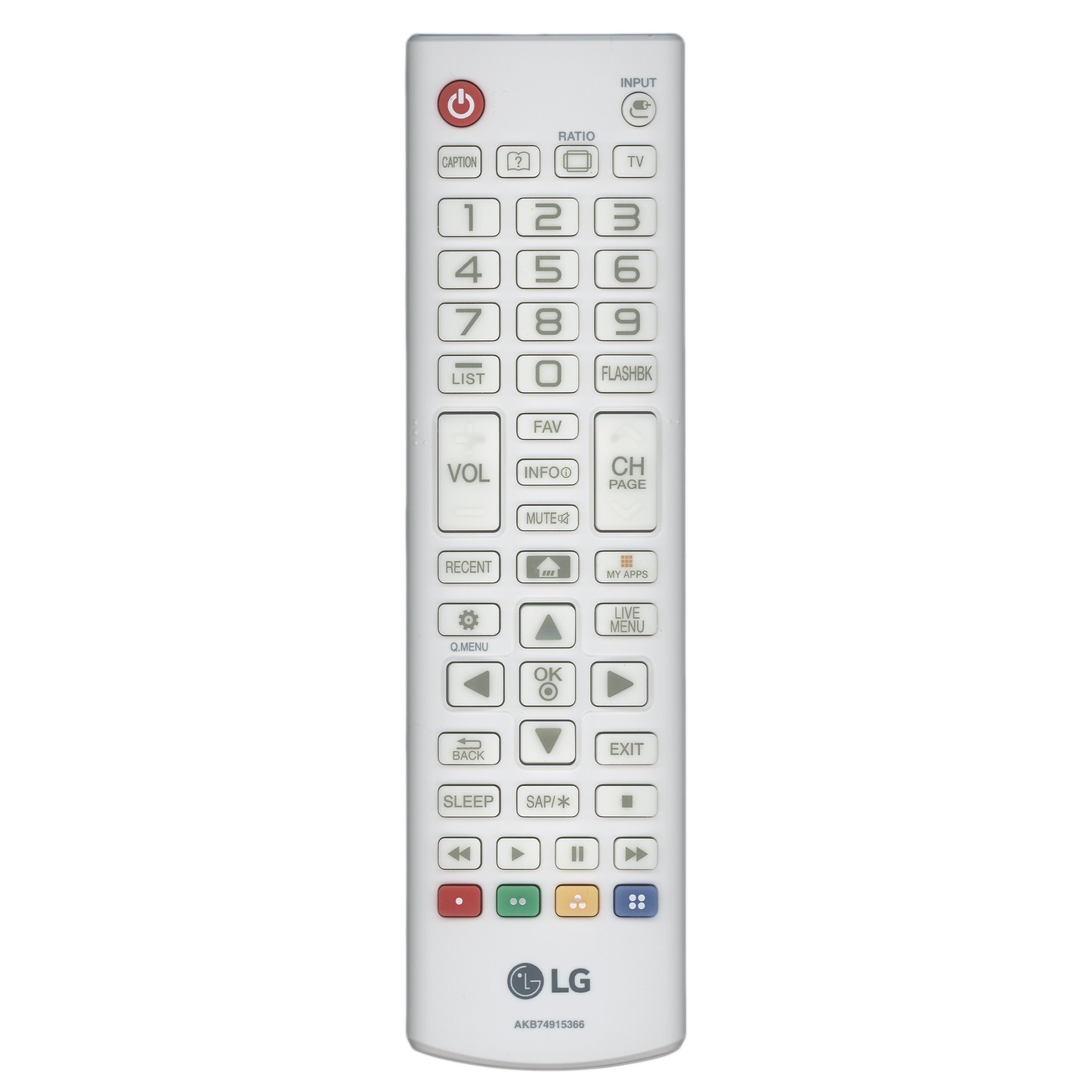 LG AKB74915366 TV Remote Control