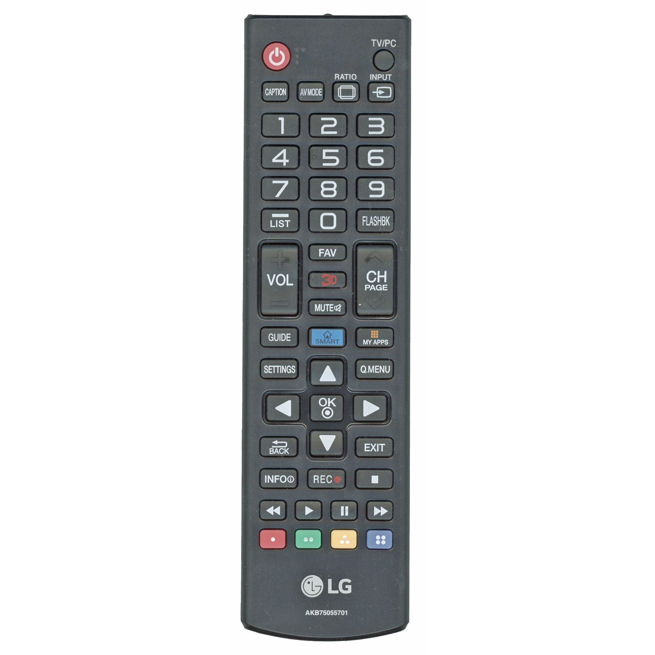 Télécommande pour téléviseur LG AKB75055701
