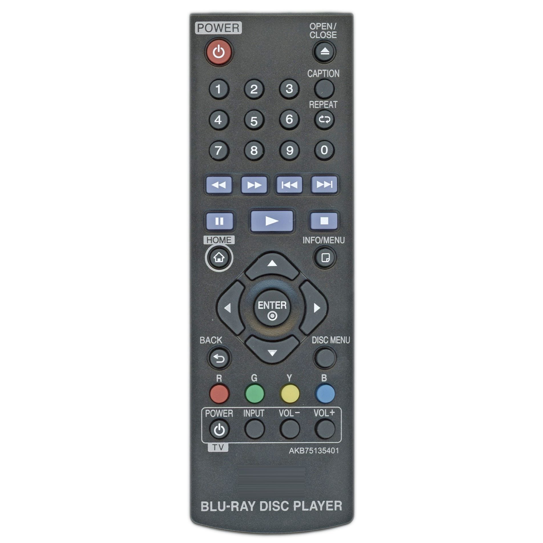 LG AKB75135401 Blu-ray Home Theater Remote Control