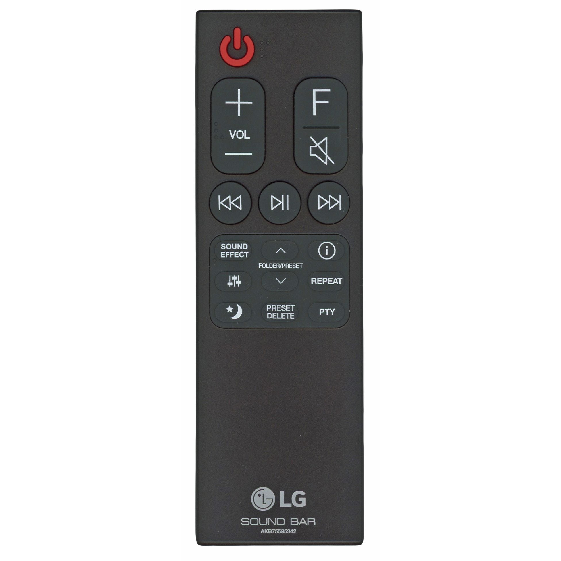 Télécommande pour barre de son LG AKB75595342