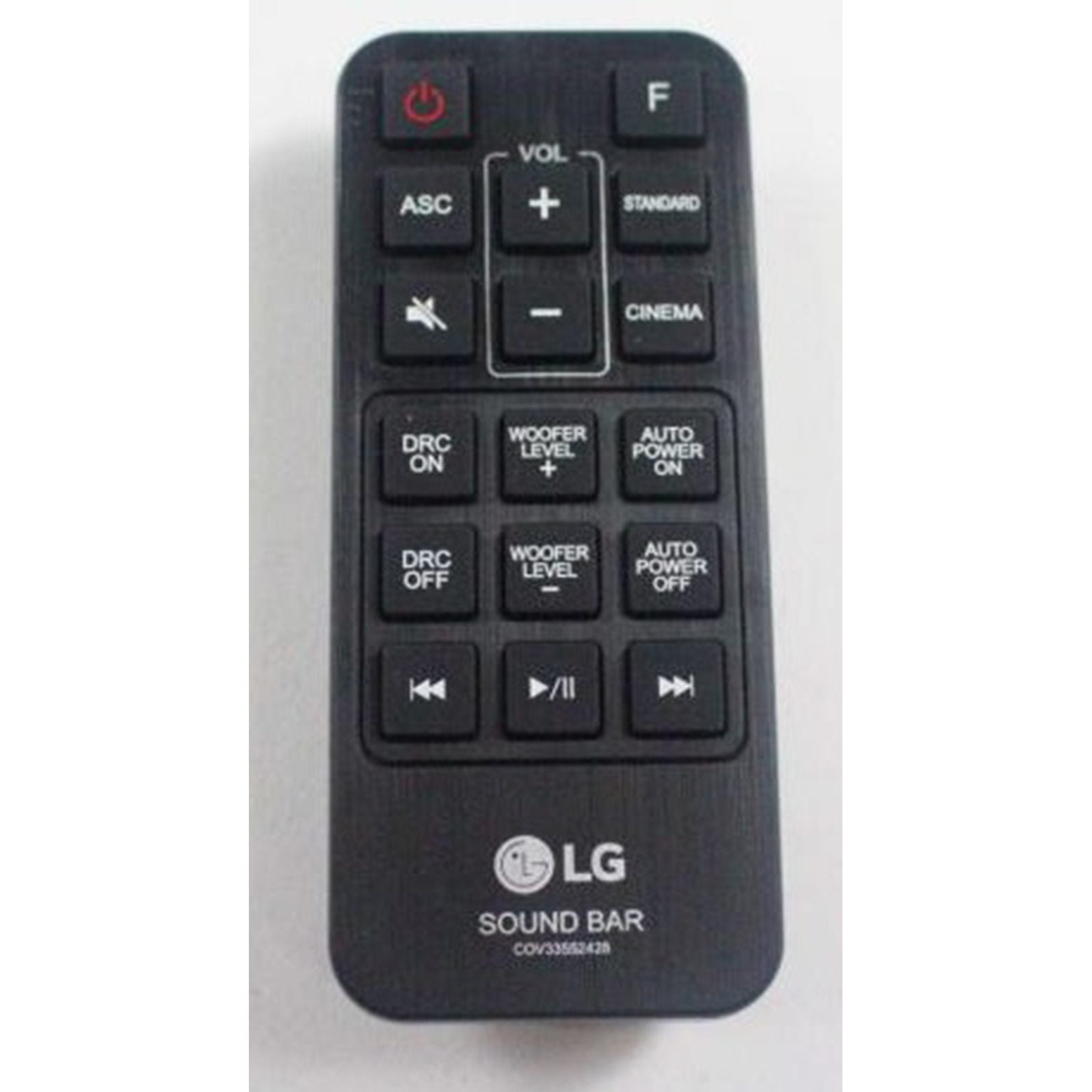 Télécommande pour barre de son LG COV34445442