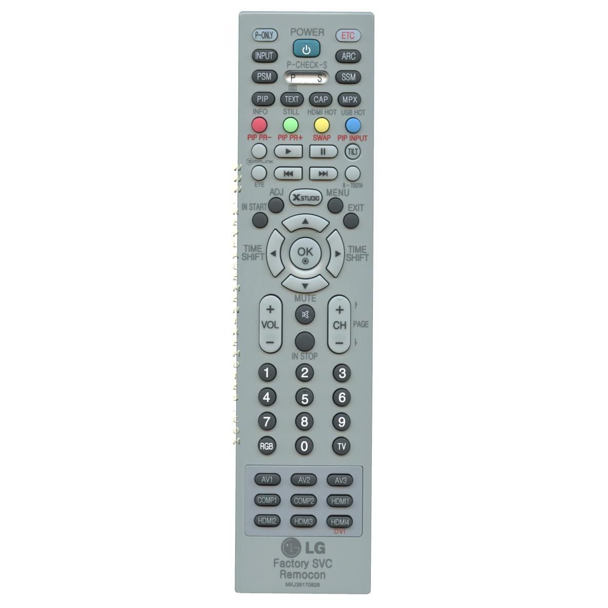 Control remoto de TV maestro/de servicio LG MKJ39170828