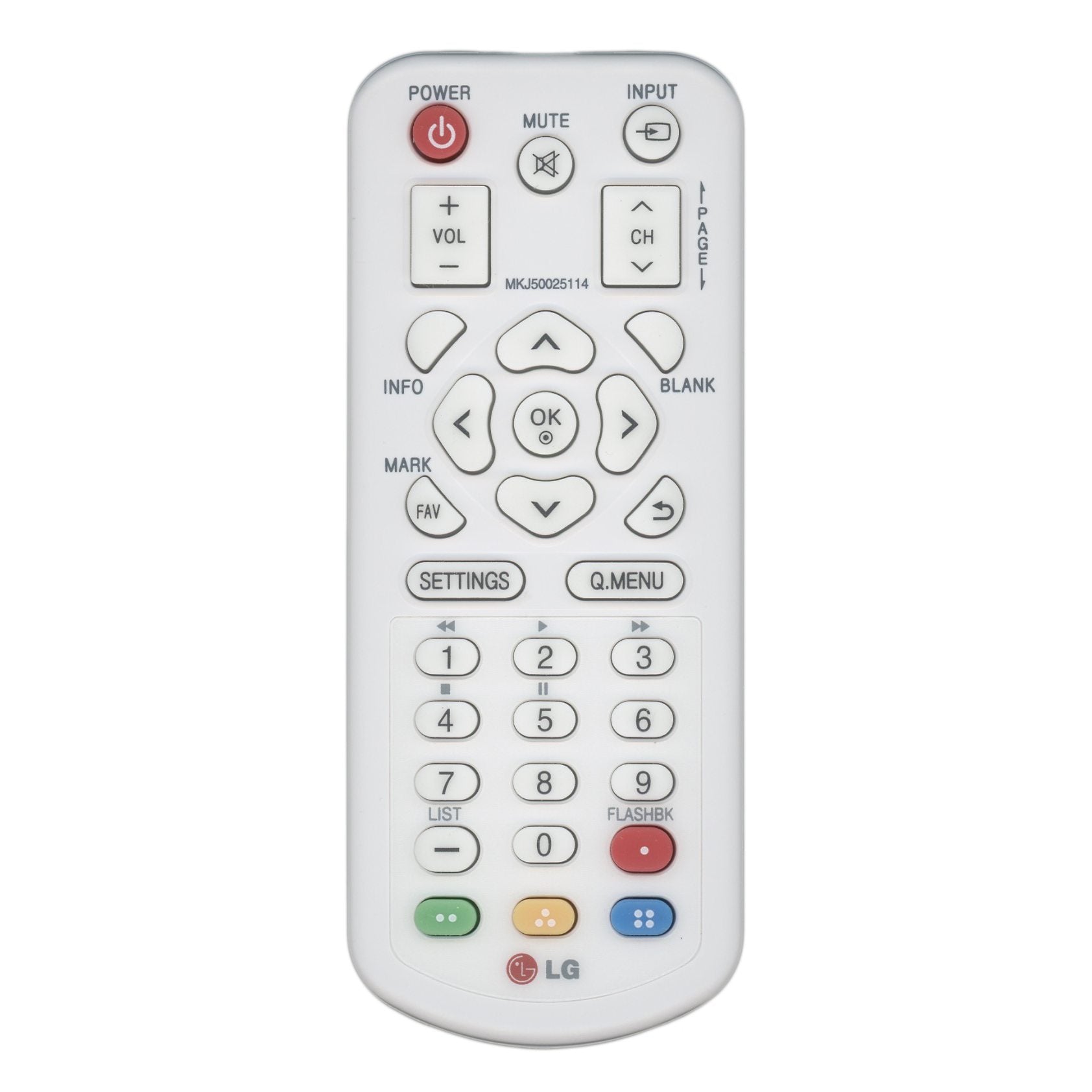Télécommande pour projecteur LG MKJ50025114
