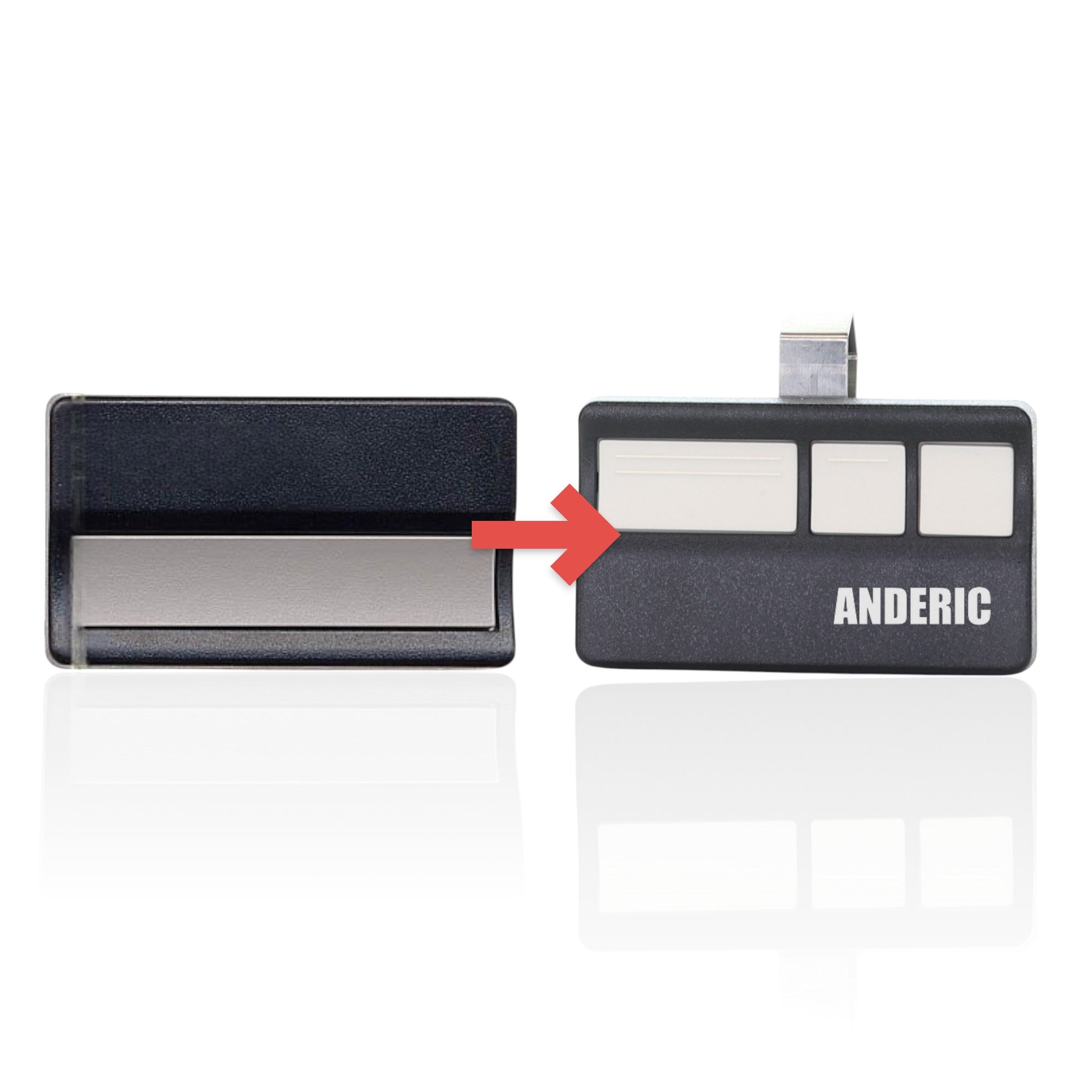 Télécommande d'ouverture de porte de garage AccessMaster 971LM / 91LM 1 bouton 390 MHz