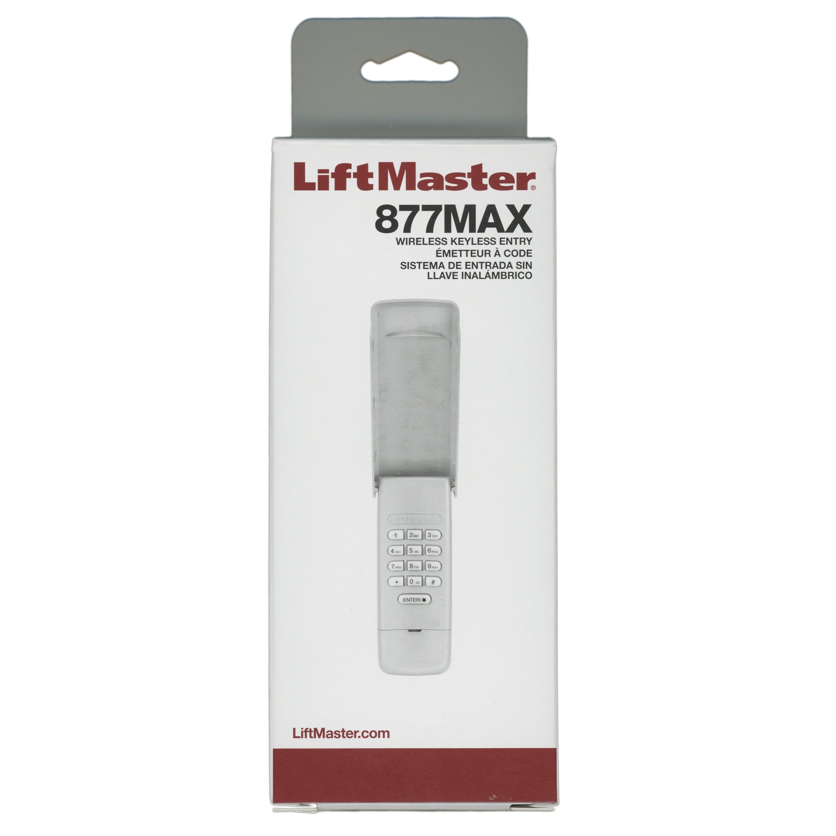 LiftMaster 877MAX wireless keypad Garage Door Opener Remote Control