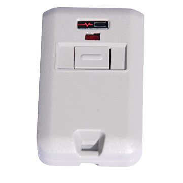 Control remoto para abrepuertas de garaje con llavero Linear 3060 de 1 botón y 300 MHz