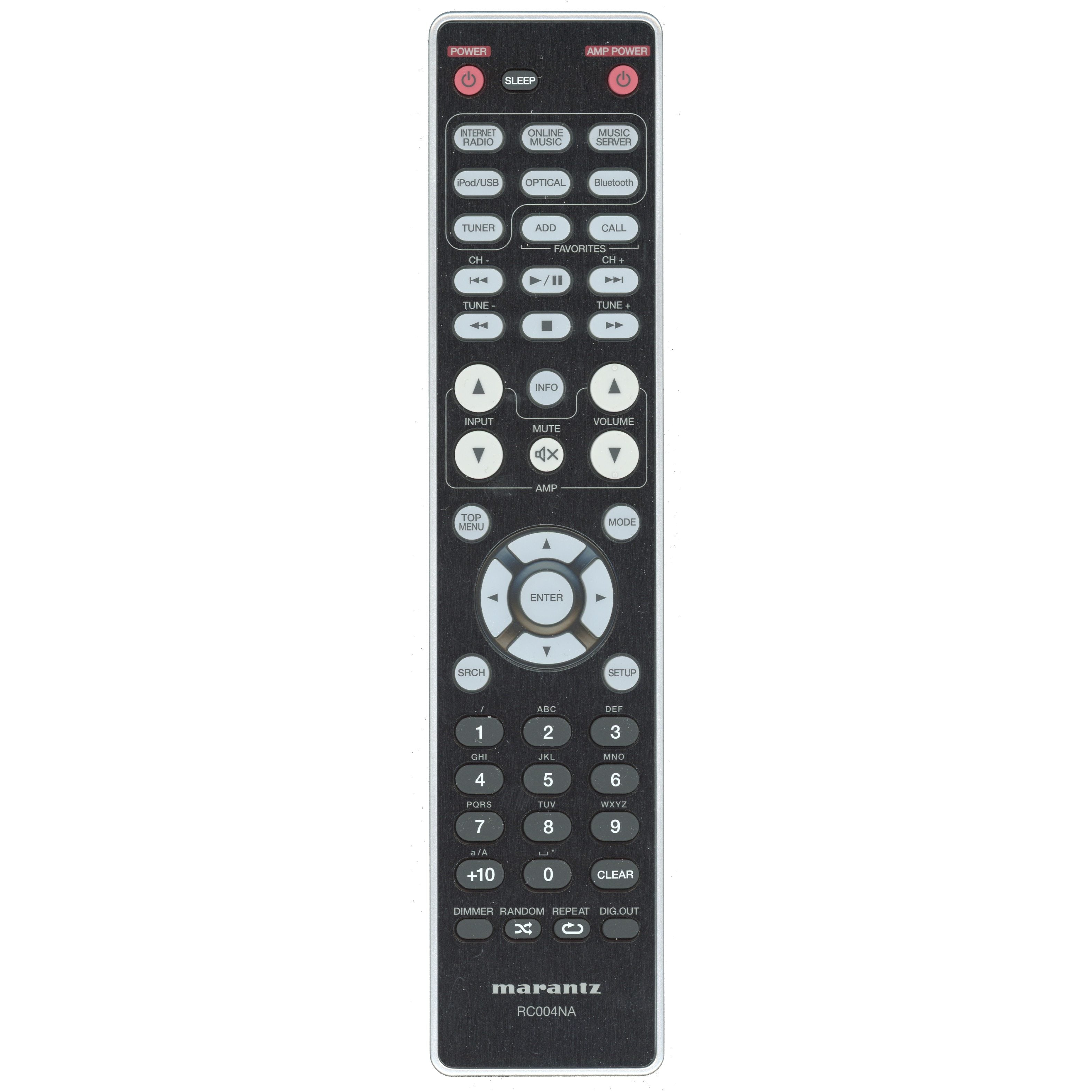 Télécommande audio Marantz RC004NA