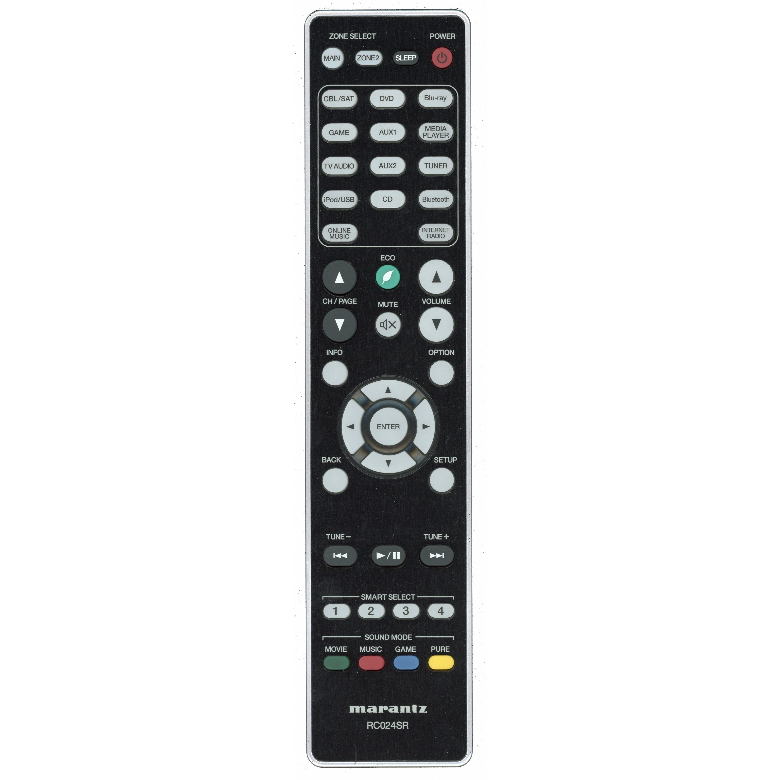 Marantz RC024SR AV Receiver Remote Control - 30701016800AD