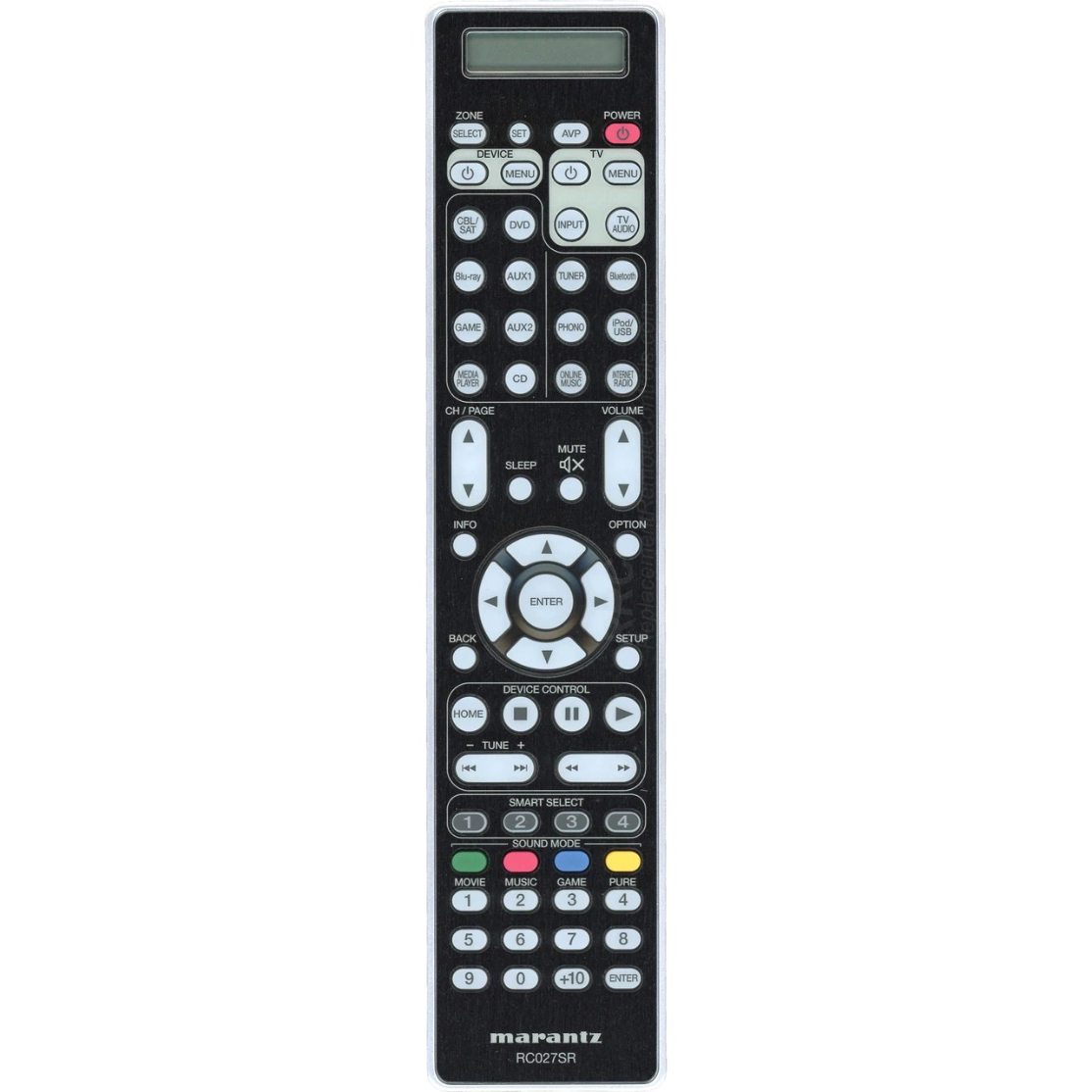 Télécommande du récepteur Marantz RC027SR