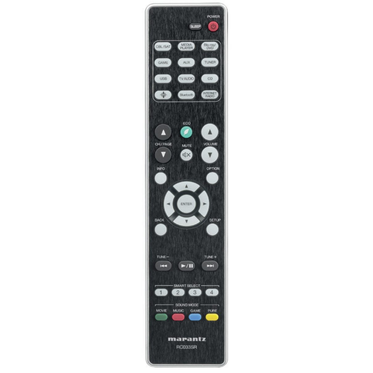 Télécommande du récepteur Marantz RC033SR