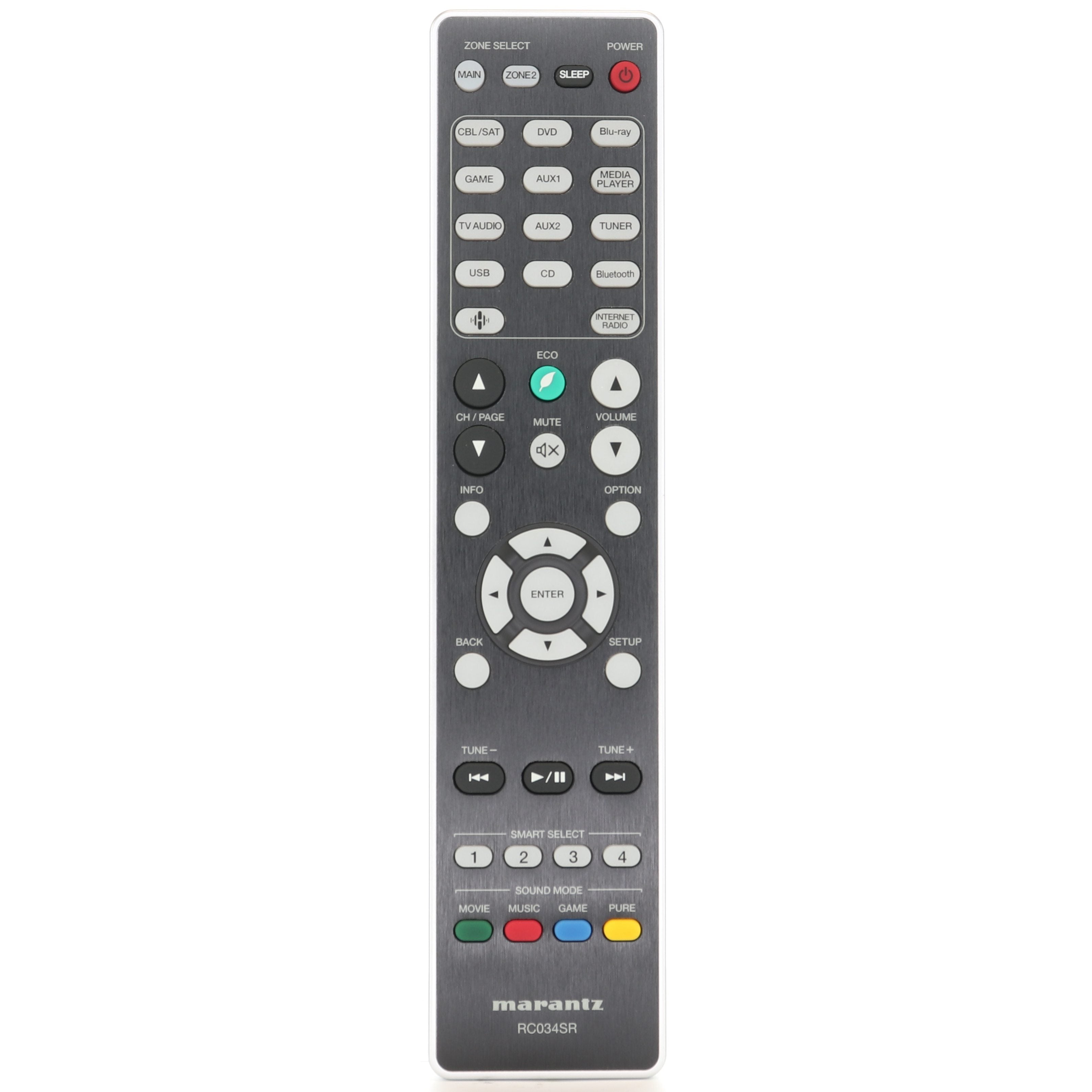 Télécommande du récepteur Marantz RC034SR