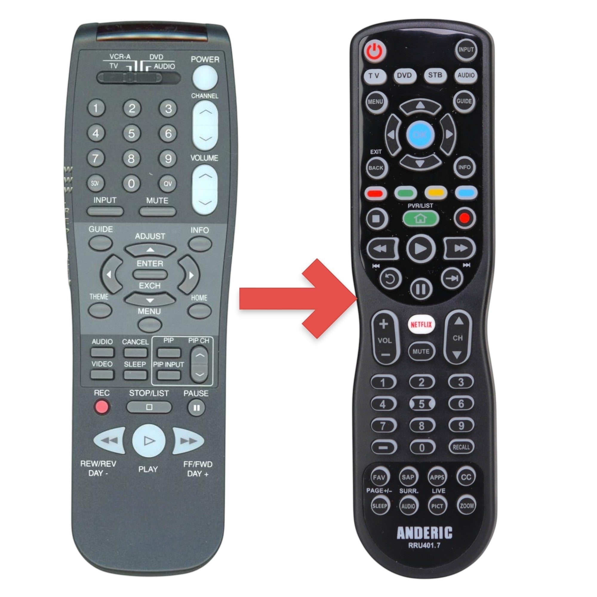 Télécommande pour téléviseur Mitsubishi 290P080A60