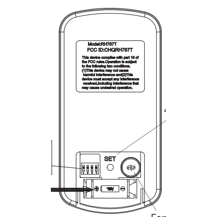 Ventilateur de plafond Monte Carlo RH787T avec éclairage haut et bas, télécommande