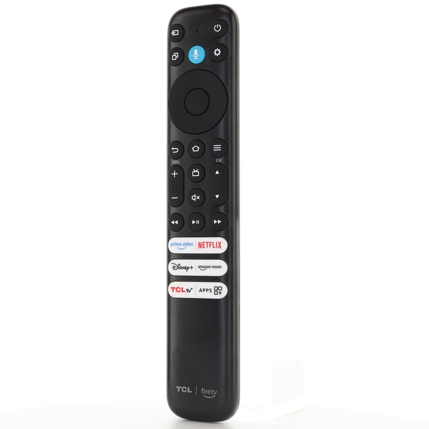 TCL RC813 CMC9 Amazon Alexa Fire TV Remote Control | Q550F | Voice | Netflix | Prime Video | Netflix | Disney+ | Amazon Music | TCLtv+ | Apps- G0401-000276