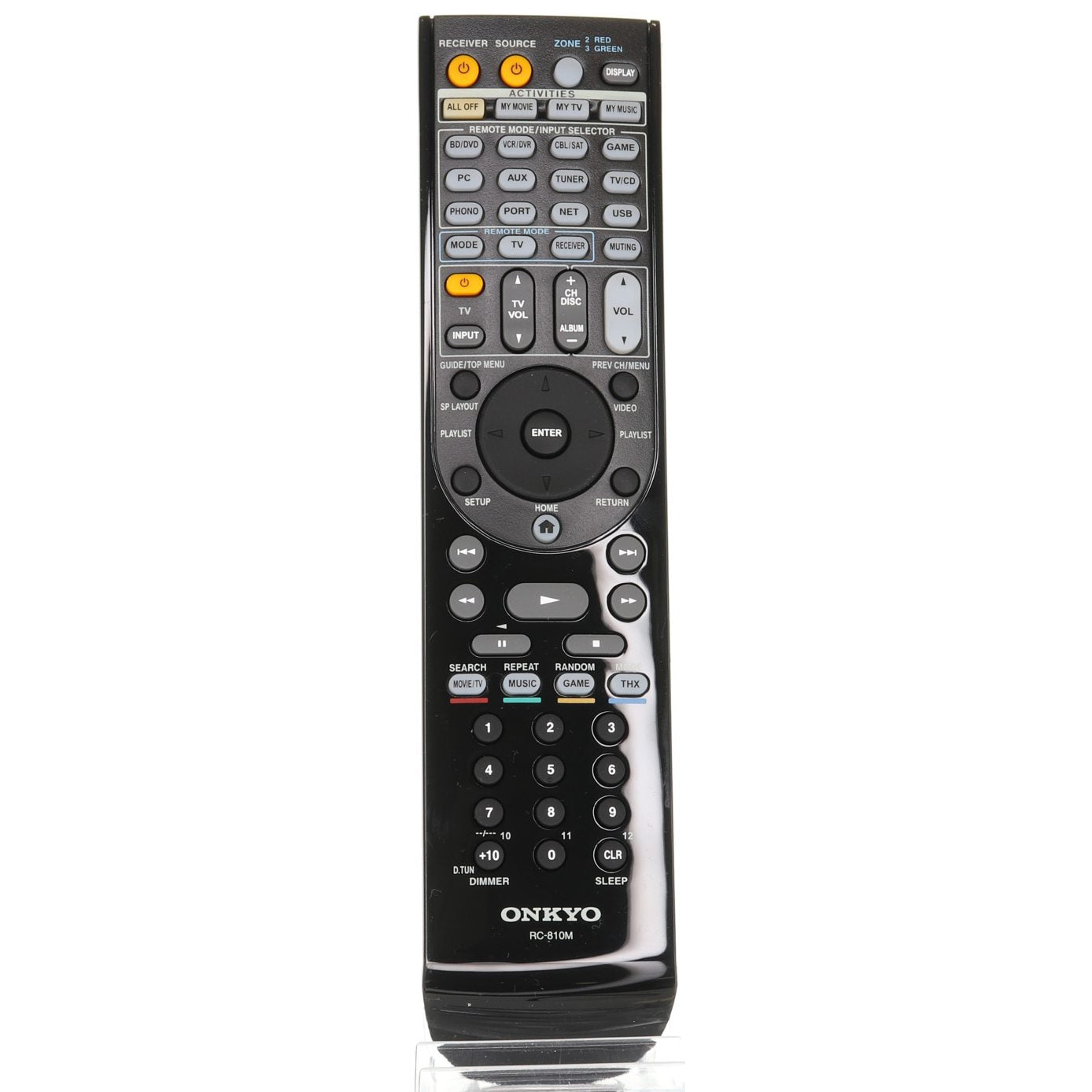 Control remoto del receptor Onkyo RC810M