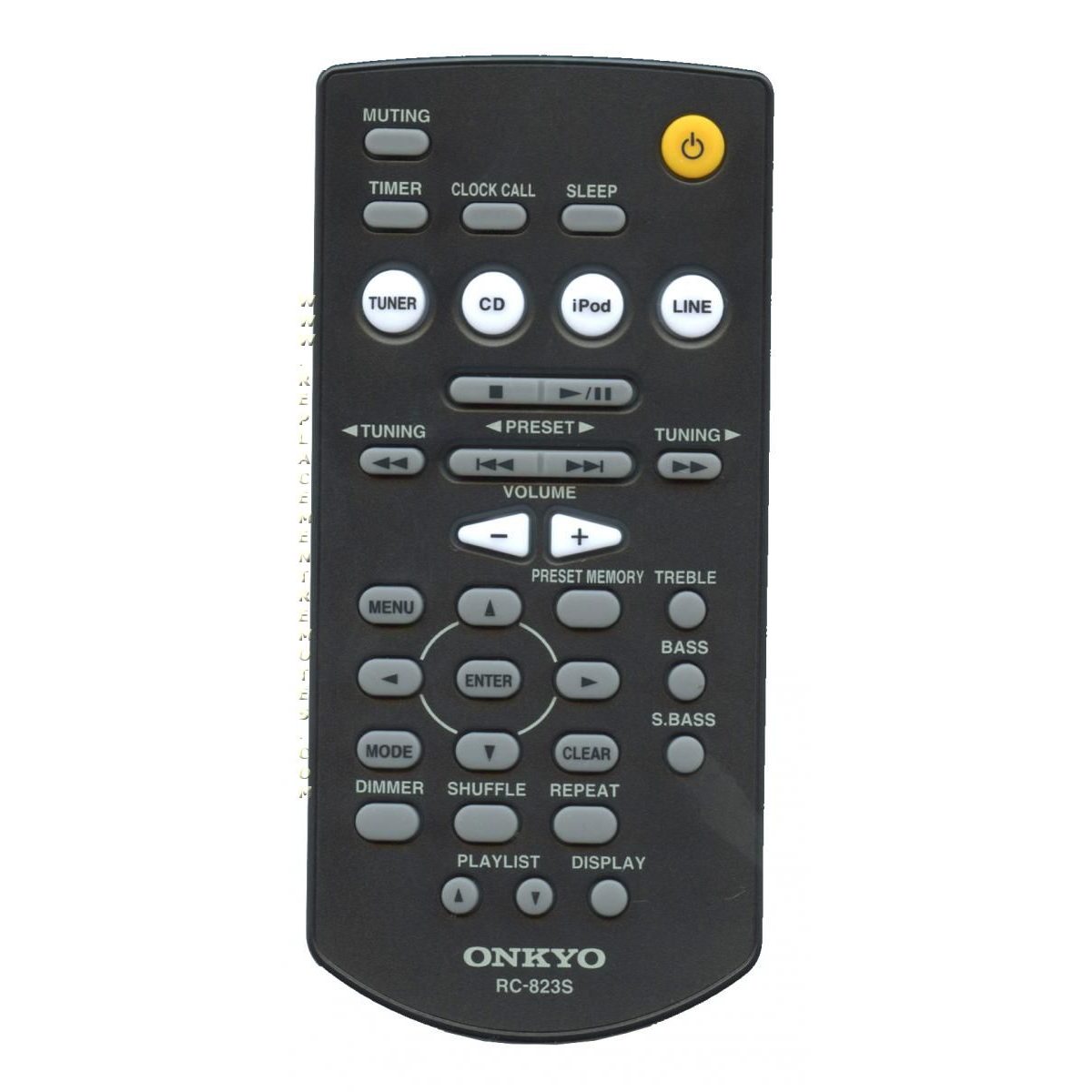 Onkyo RC823S Audio Remote Control | RC-823S