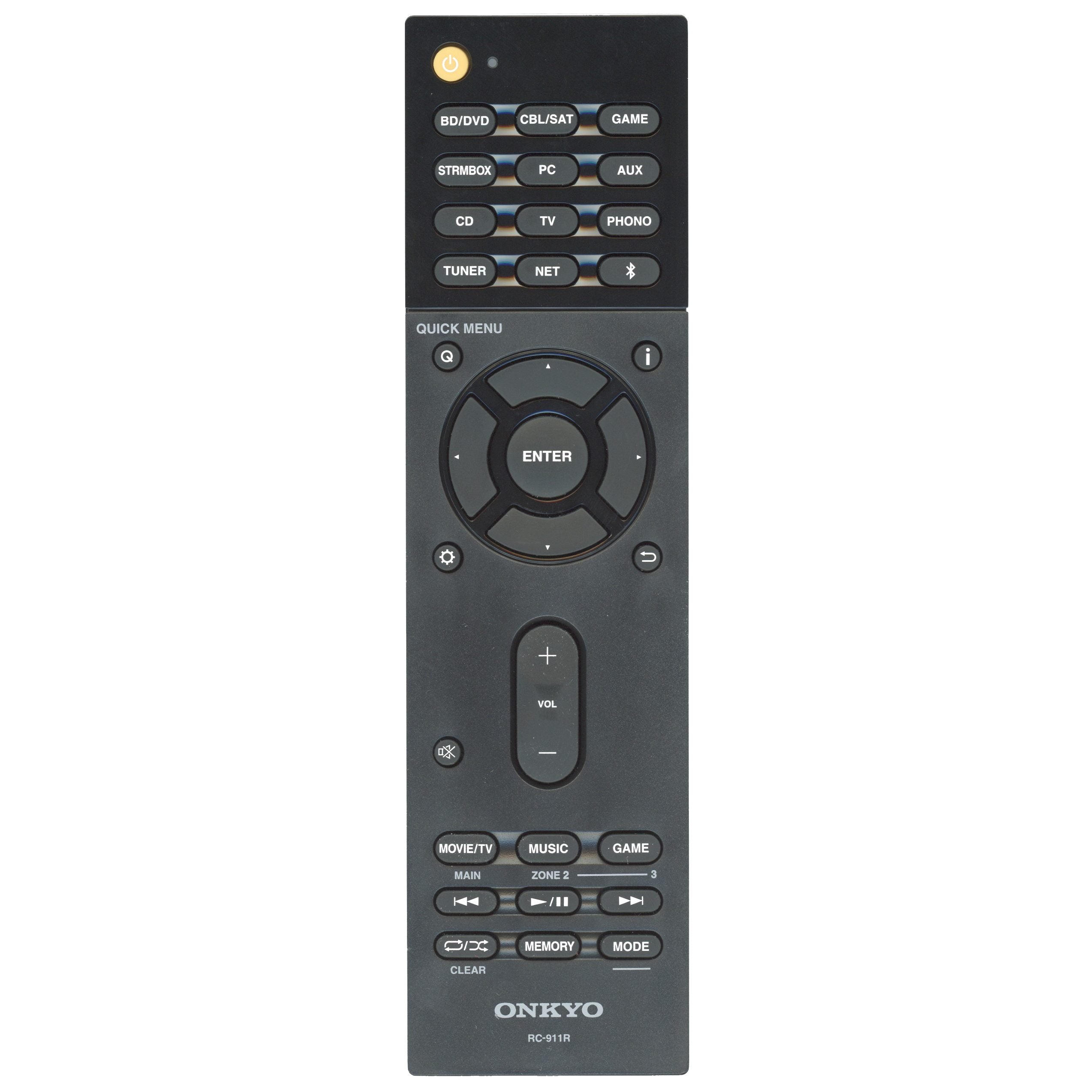 Onkyo RC911R A/V Receiver Remote Control - 24140911 | RC-911R