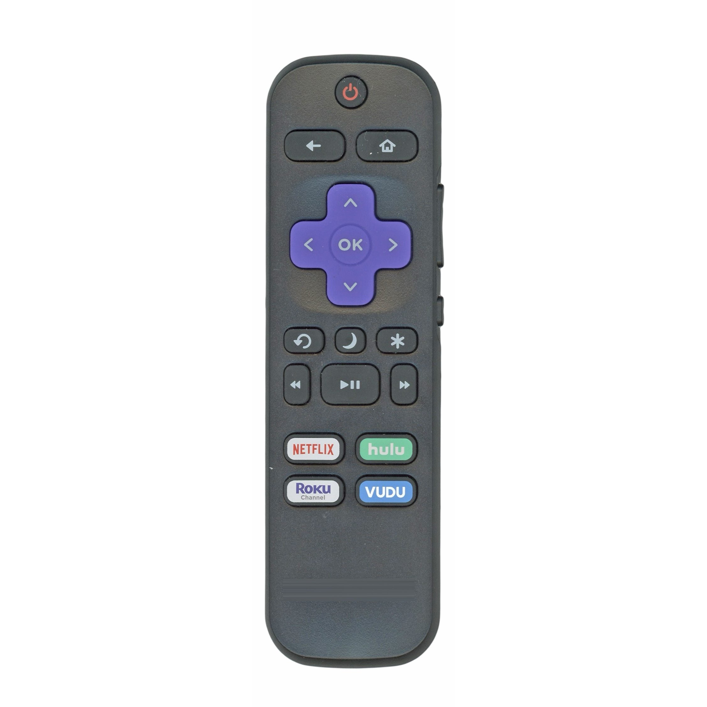 ONN RC-439 ROKU TV Remote Control | Netflix | Hulu | Roku Channel | Vudu - RC439