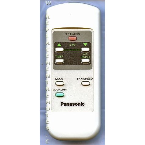 Panasonic 6711A90018A Air Conditioner Remote Control