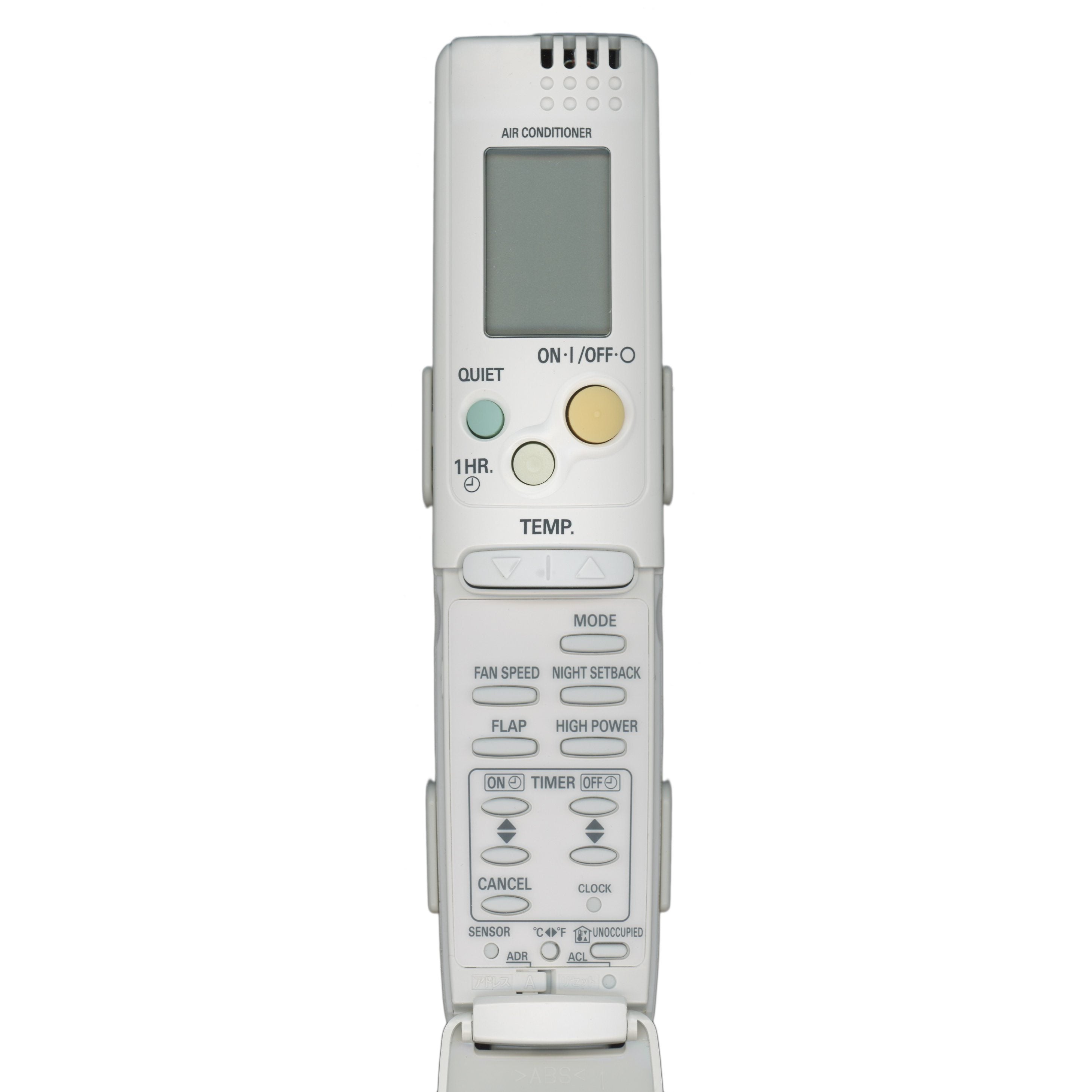 Panasonic CV6233187143 Air Conditioner Remote Control | Single Split Indoor Wall Unit | Thermostatic LCD Display | Wall Mount Included - CV6233187143