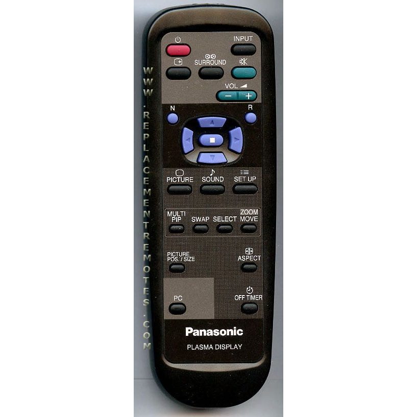Panasonic EUR646529R TV Remote Control