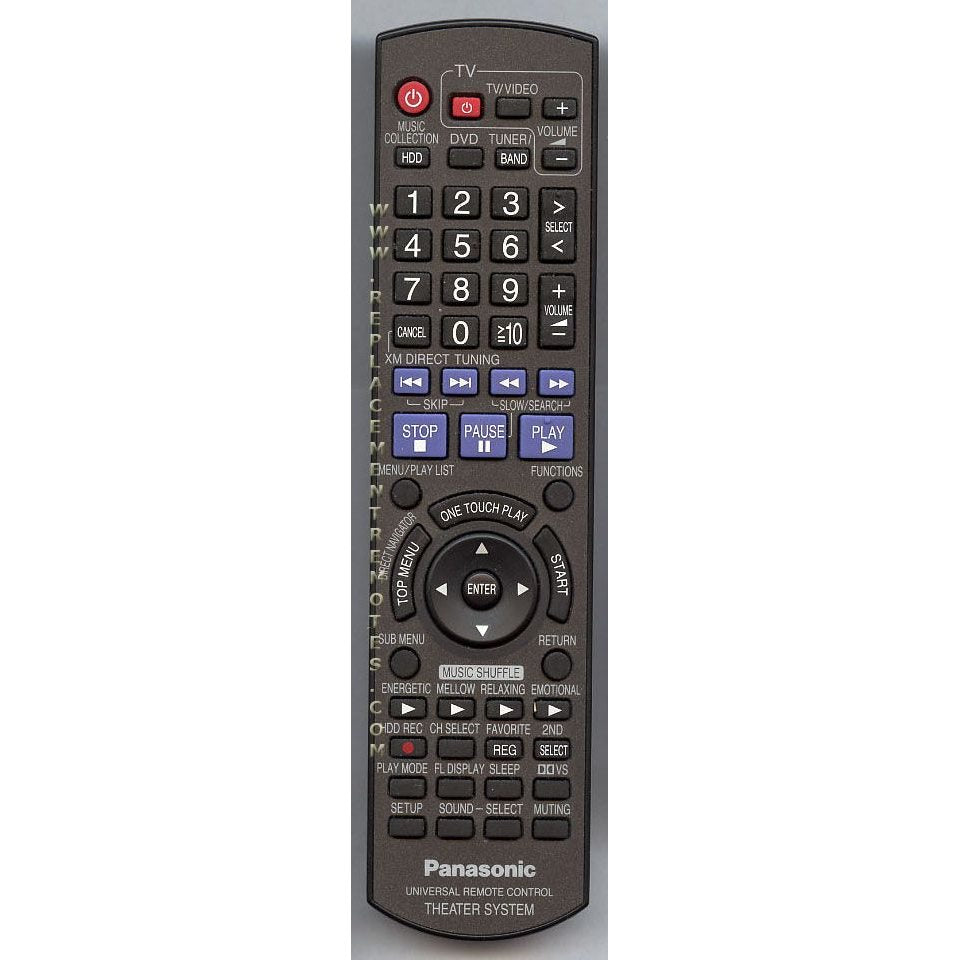 Control remoto para cine en casa Panasonic EUR7662YZ0