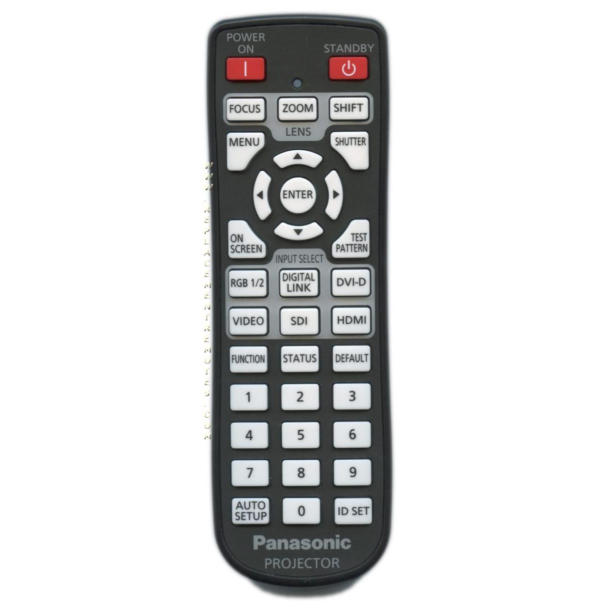 Control remoto para proyector Panasonic N2QAYA000060