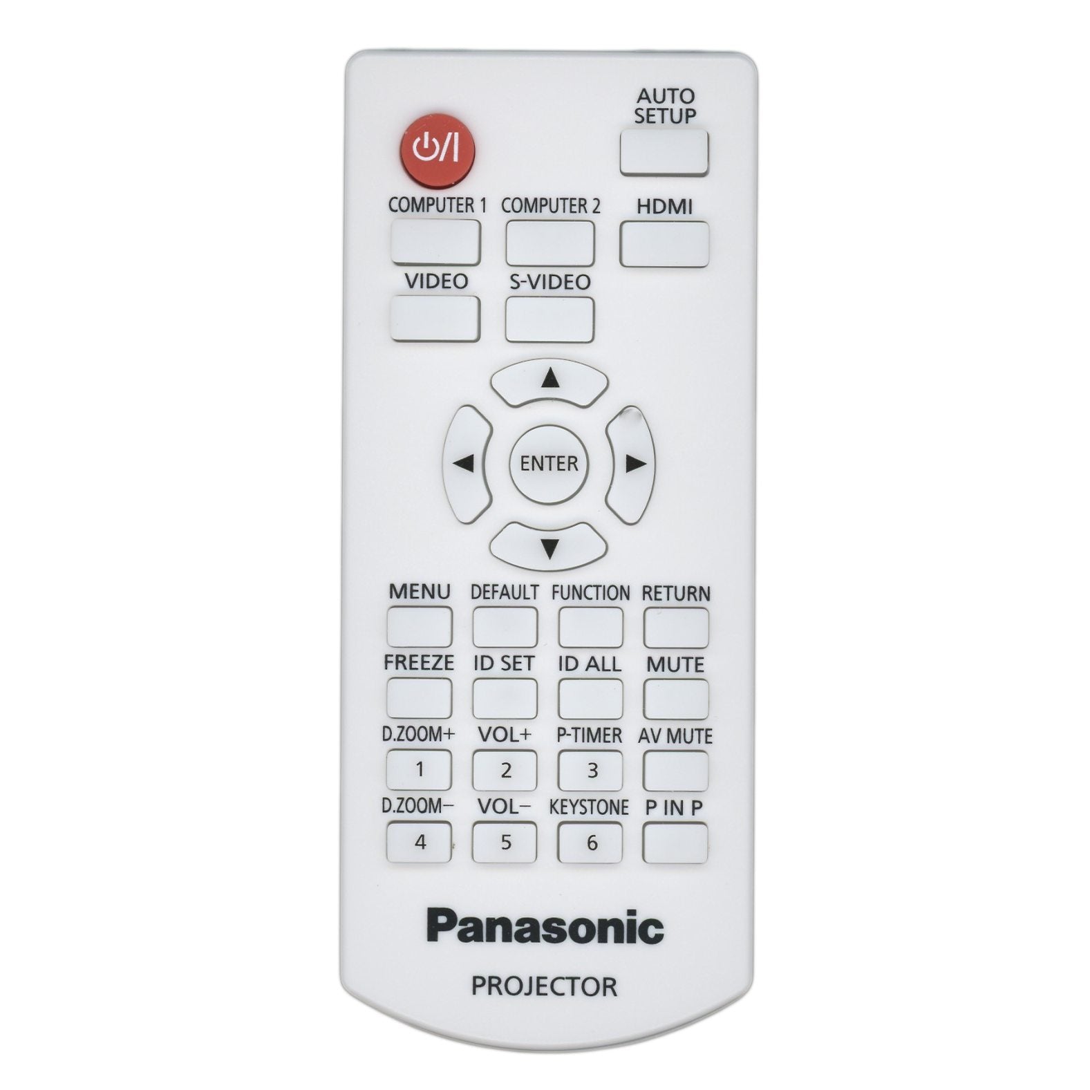 Control remoto para proyector Panasonic N2QAYA000071