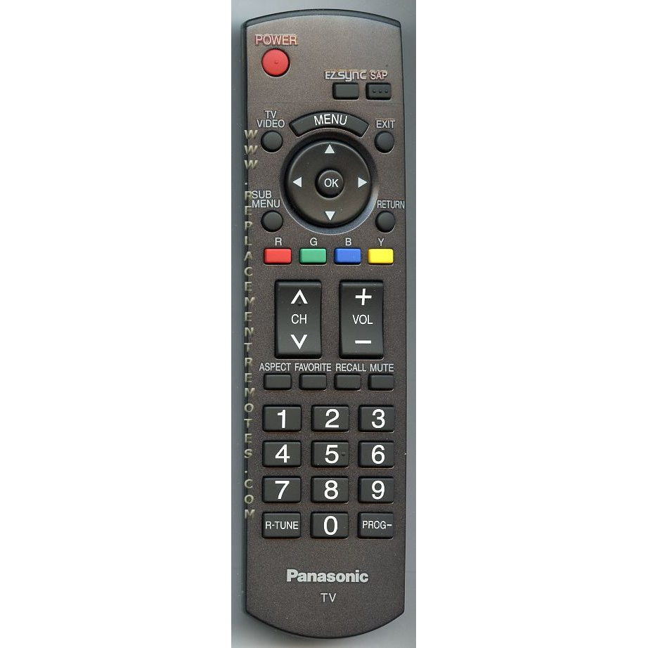 Panasonic N2QAYB000103 TV Remote Control