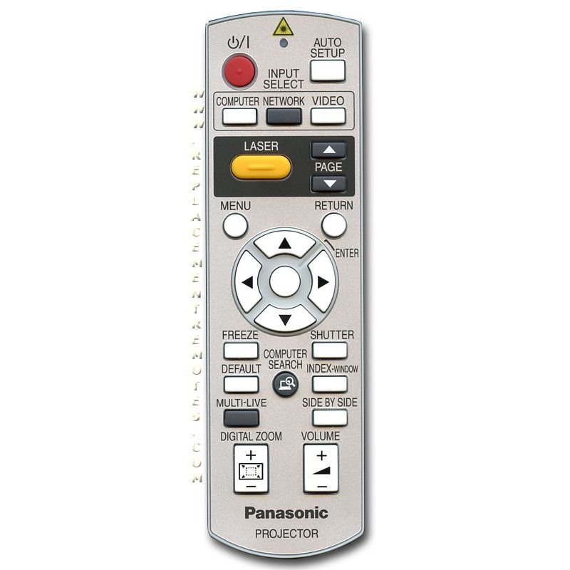Télécommande pour projecteur Panasonic N2QAYB000158
