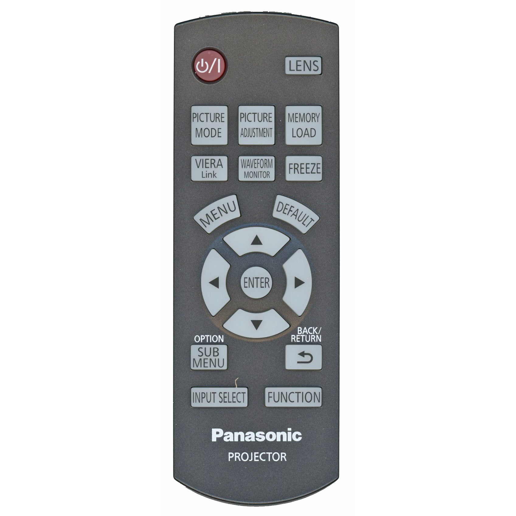 Control remoto para proyector Panasonic N2QAYB000450