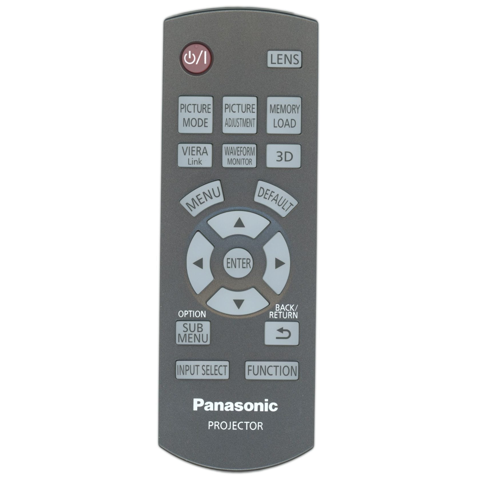 Control remoto para proyector Panasonic N2QAYB000680
