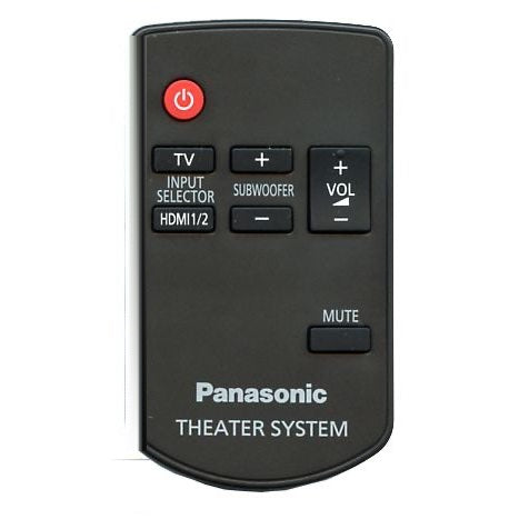 Télécommande pour barre de son home cinéma Panasonic N2QAYC000046