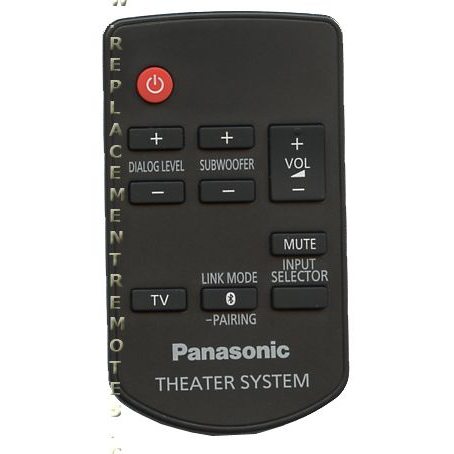 Panasonic N2QAYC000063 Home Theater Sound Bar Remote Control