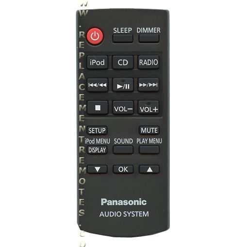 Control remoto de audio Panasonic N2QAYC000077