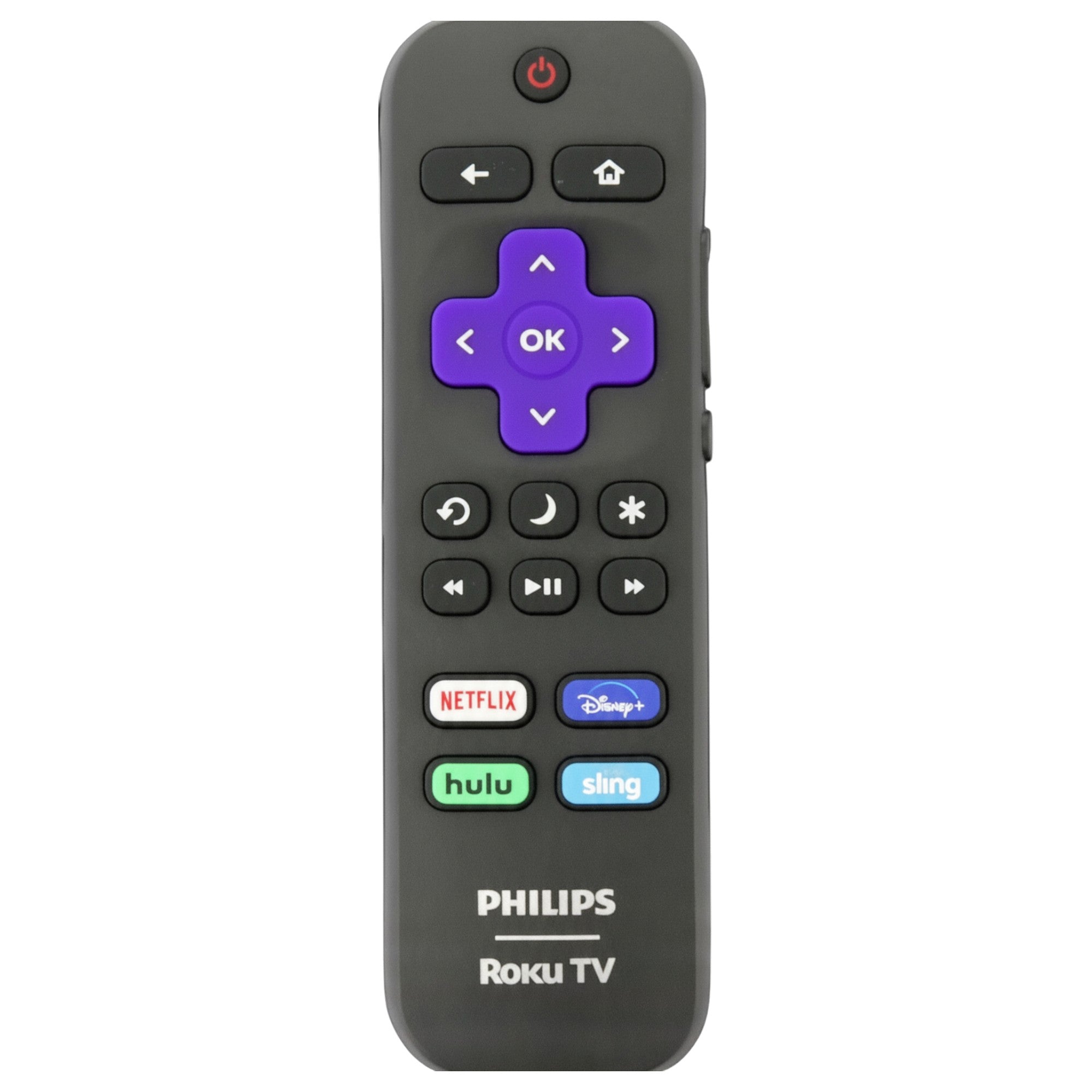 Philips 06518W21PH08XS Roku TV Remote Control - 06-518W21-PH08XS