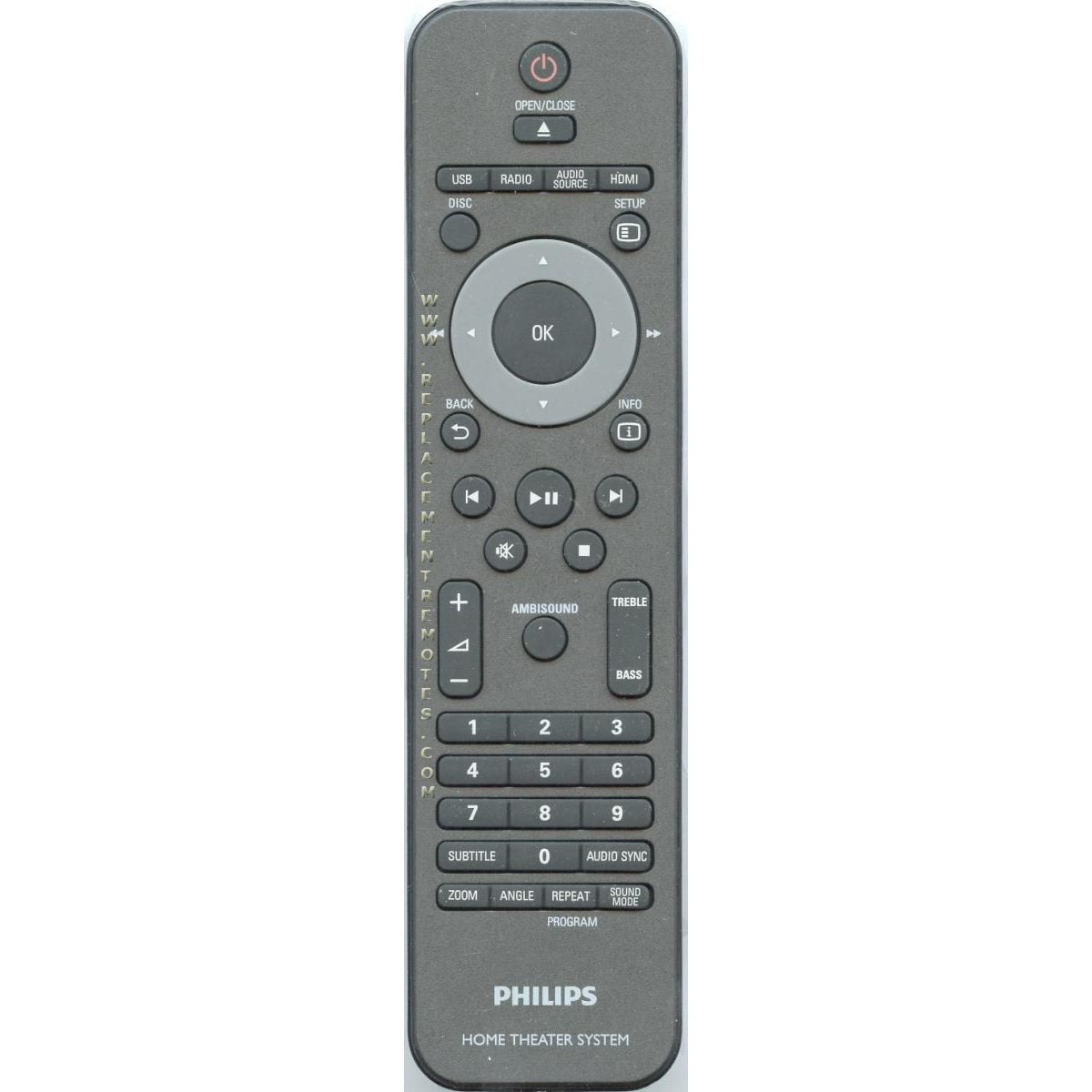 Control remoto para cine en casa Philips 996510026446