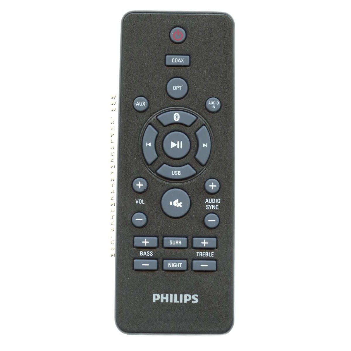 Control remoto para barra de sonido Philips 996580004176 - 996580004176