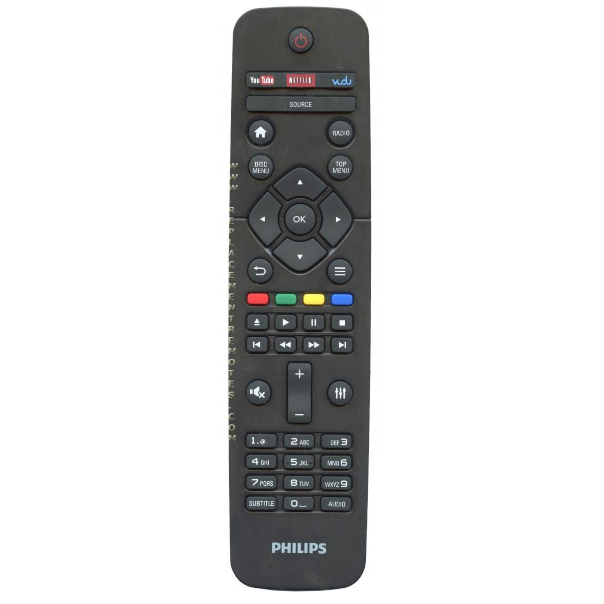 Control remoto para cine en casa con Blu-ray Philips 996580005145