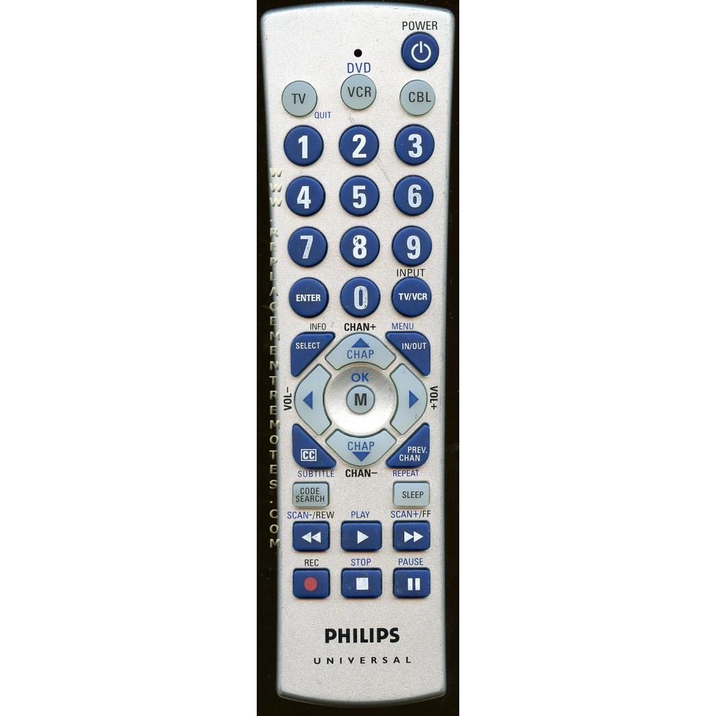Control remoto universal Philips CL035 para 3 dispositivos
