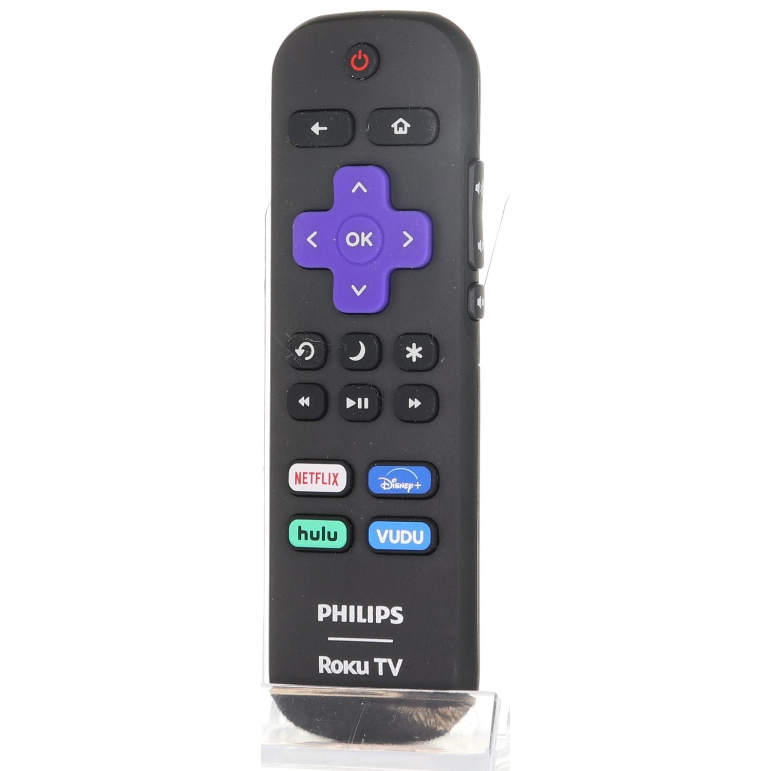 Control remoto Philips RCALIR para Roku TV 2021 - Netflix, Disney, Hulu, Vudu - 3226000856