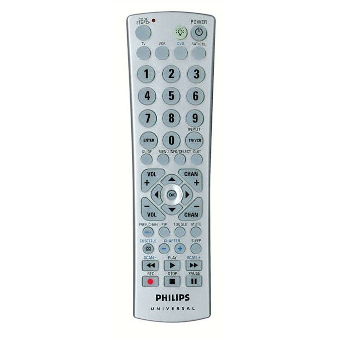 Control remoto universal Philips SRU2040/17 para 4 dispositivos