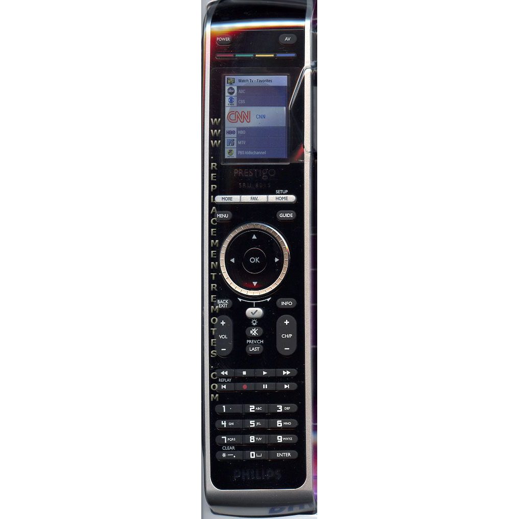 Télécommande universelle avancée Philips SRU8015/37