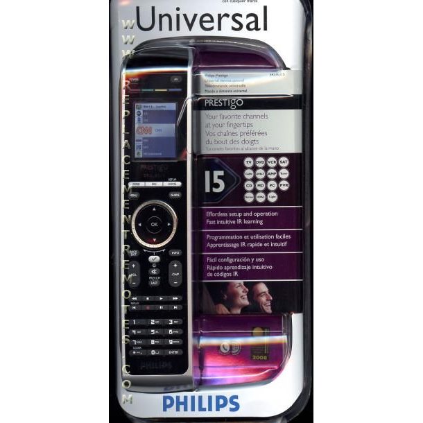 Télécommande universelle avancée Philips SRU8015/37