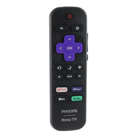 Philips URMT21CND025 Télécommande TV Roku - Netflix, Disney, Apple TV+, Hulu - URMT21CND025