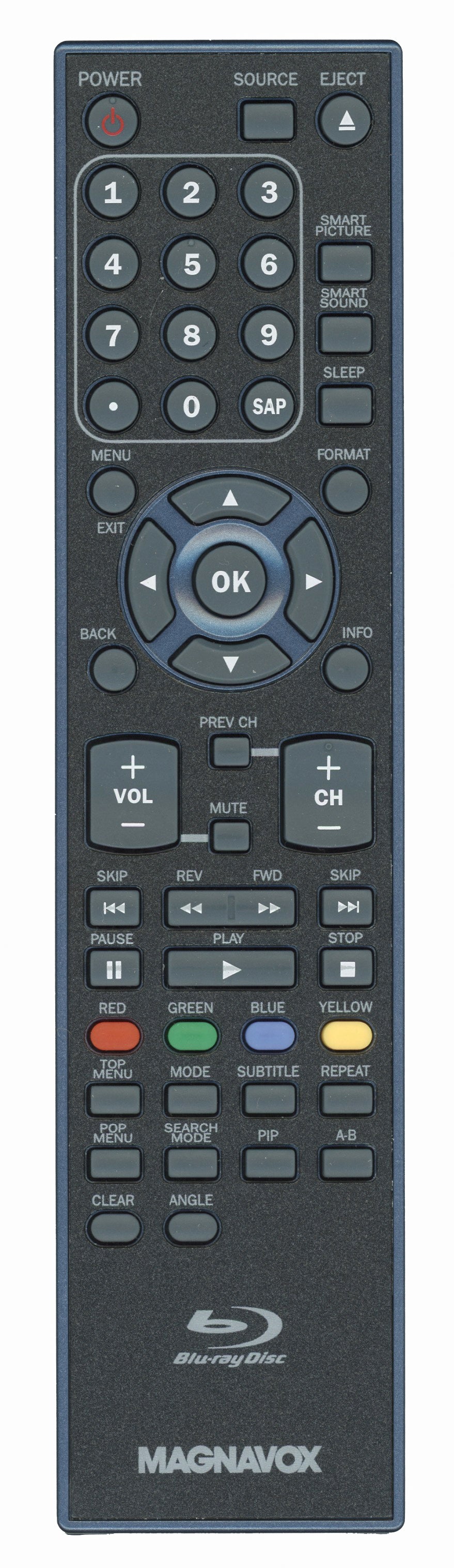 Control remoto para TV/DVD Philips NF034UD