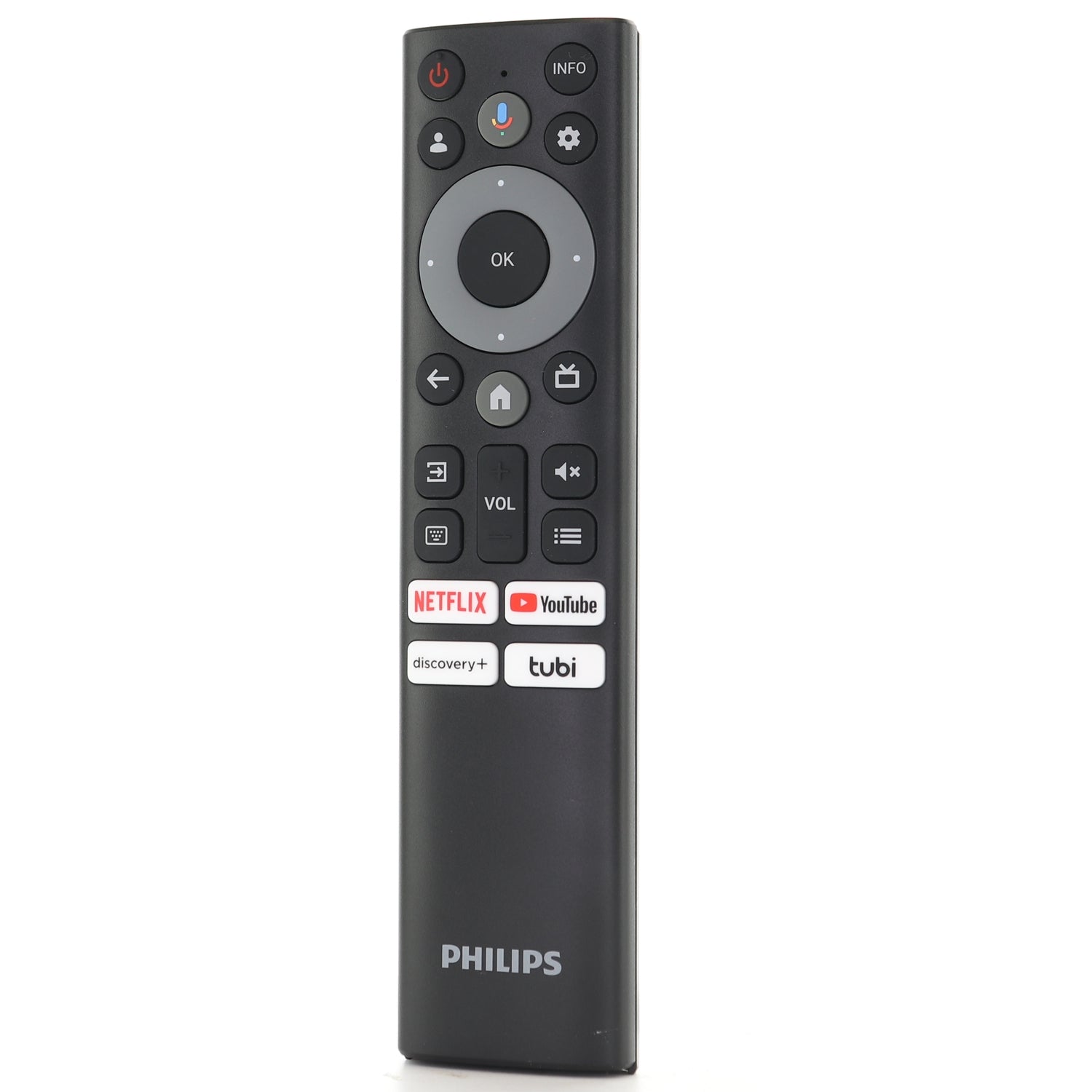 Philips RC860G Google Android TV Remote Control with Voice | 7000 Series | Netflix | Youtube | Discovery+ | tubi